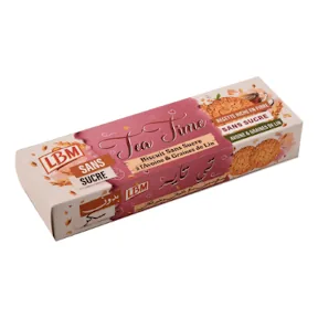 Cookies Avoine-Graines de lin-Sans sucre LBM 90 g-6 Pièces
