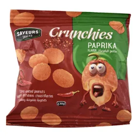 Cacahuètes enrobés Paprika SAVEURS 30 g