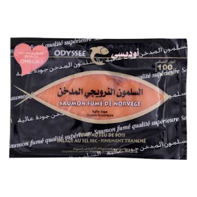 Saumon fumé Nature ODYSSEE 100 g