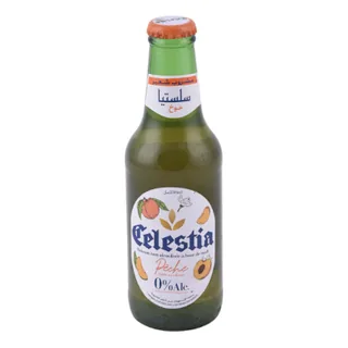 Bière sans alcool Pêche CELESTIA 25 cl