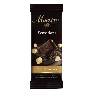 Chocolat noir aux noisettes MAESTRO 90 g