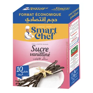 Sucre vanille SMART CHEF 10 x 8 g