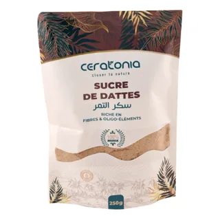 Sucre de datte CERATONIA 250 g