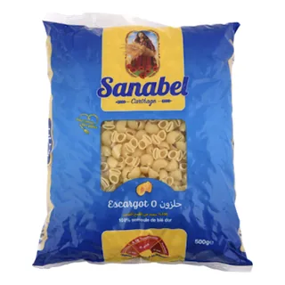 Pâte escargot n°0 SANABEL CARTHAGE le sachet de 500 g