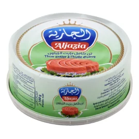 Thon entier à l'huile d'olive AL JAZIA 160 g
