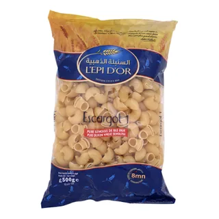 Pâte escargots n°1 L'EPI D'OR le sachet de 500 g