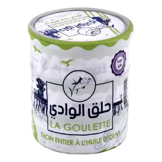 Thon entier à l'huile d'olive LA GOULETTE la boite de 3 x 160 g