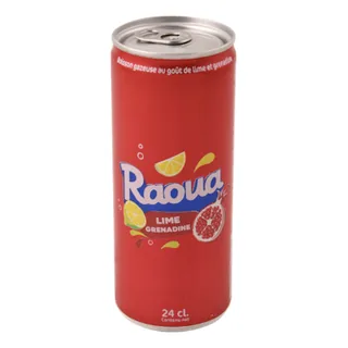 Boisson gazeuse Lime-Grenadine RAOUA 24 cl