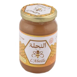 Miel de fleurs d'oranger L'ABEILLE pot de 37 cl