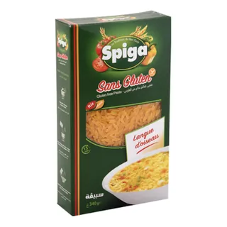 Pâte langue d'oiseau sans gluten sans gluten SPIGA 340 g