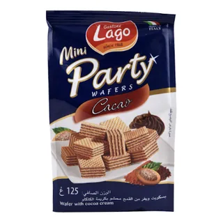 Mini gaufrette Cacao PARTY LAGO 125 g