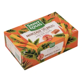 Sucre morceaux sécrables de canne SAINT LOUIS 1 kg