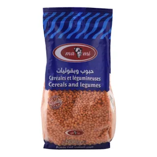 Lentilles rouges MAMI GARDEN 500 g