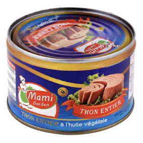 Thon entier À l' huile végétale MAMI GARDEN 400 g