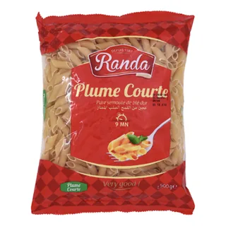 Pâte plume courte RANDA le sachet de 500 g