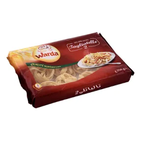 Pâte tagliatelli n°2 LA ROSE BLANCHE le paquet de 250 g