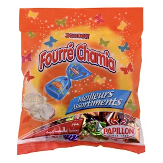 Bonbon fourré chamia PAPILLON 150 g