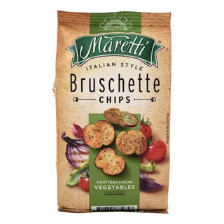 Bruschette chips Légumes méditerranéens AL MARETTI 70 g
