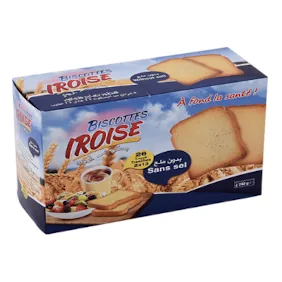 Biscottes sans sel IROISE 240 g