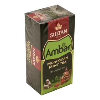 Thé infusion Ambar green mint SULTAN 25 x 1,5 g