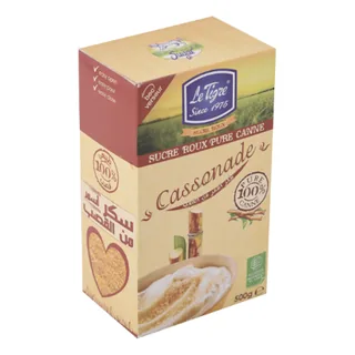 Sucre Roux de canne Poudre cassonade EL ABED 500 g