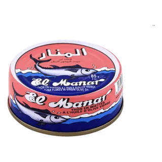 Thon en miettes à l'huile d'olive vierge EL MANAR 85 g