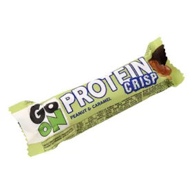 Barre de protéine croustillante cacahuète-caramel GO ON 50 g