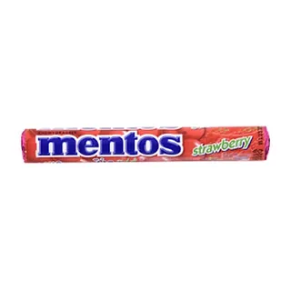 Bonbon fraise MENTOS 37 g