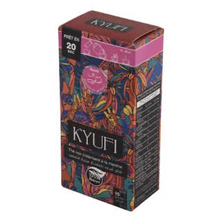 Thé noir soluble Menthe-Avec sucre KYUFI 10 x 7,5 g
