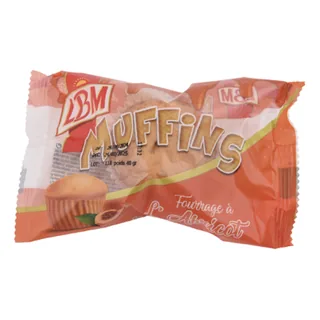 Muffin fourré crème abricot LBM 40 g