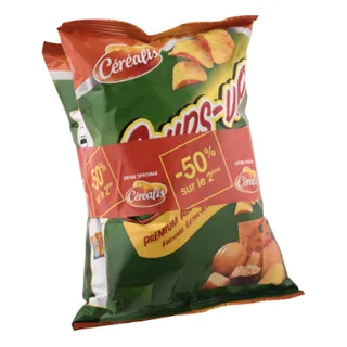 Chips Fromage CHIPS'UP 2 x 70 g