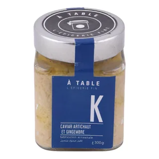 Caviar d'artichaut et gingembre À TABLE 300 g