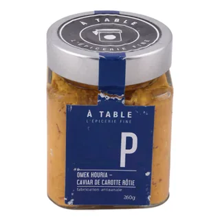 Omek Houria Caviar de carotte rôtie À TABLE 260 g