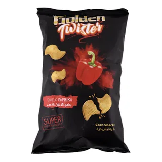 Chips paprika GOLDEN TWISTER 70 g
