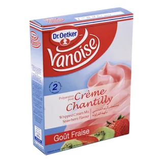 Préparation crème chantilly Fraise VANOISE 60 g