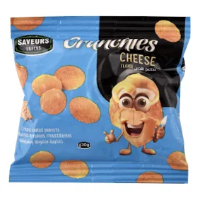 Cacahuètes enrobés Fromage SAVEURS 30 g