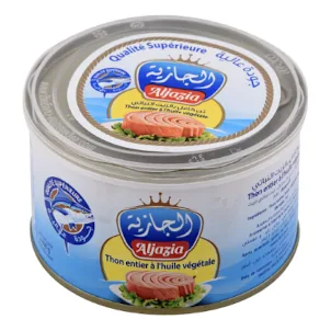 Thon entier à l'huile végétale AL JAZIA 400 g