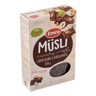 Muesli chocolat-noisette EMCO 375 g