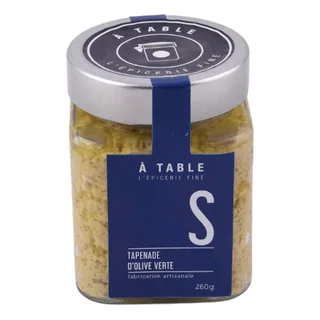Tapenade d'olive verte À TABLE 260 g