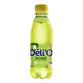 Eau gazéifiée poire DELICE 250 ml