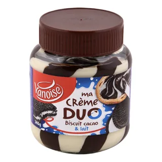 Pâte à tartiner duo cookies VANOISE 340 g