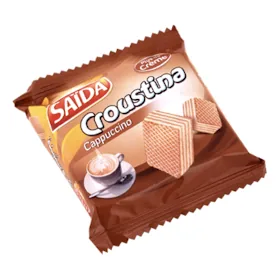 Gaufrette cappuccino CROUSTINA SAÏDA 33 g