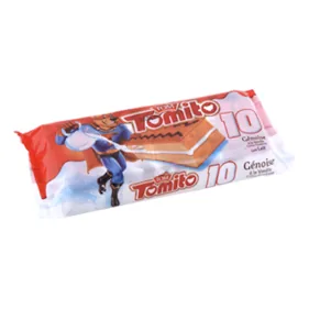 Gâteau vanille lait TOMITO 10 x 18 g