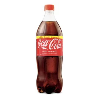 Boissons gazeuses cola COCA COLA 1L