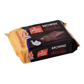 Brownies MOULIN D'OR 4 x 55 g