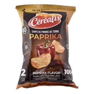 Chips Paprika CEREALIS 80 g
