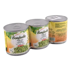 Petits pois Extra fins BONDUELLE 3 x 140 g