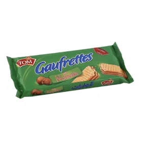 Gaufrette noisette TOM 16 pièces