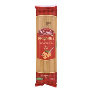 Pâte spaghetti super n°2 RANDA le sachet de 500 g
