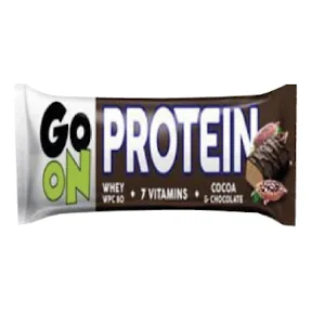 Barre protéinée cacao GO ON WHEY 50 g